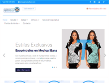 Tablet Screenshot of medicalbana.com